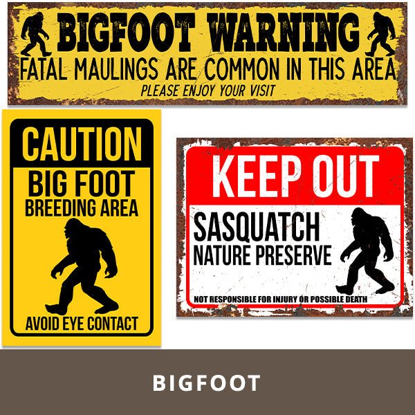 Bigfoot & Sasquatch - Designs by Linda Nee