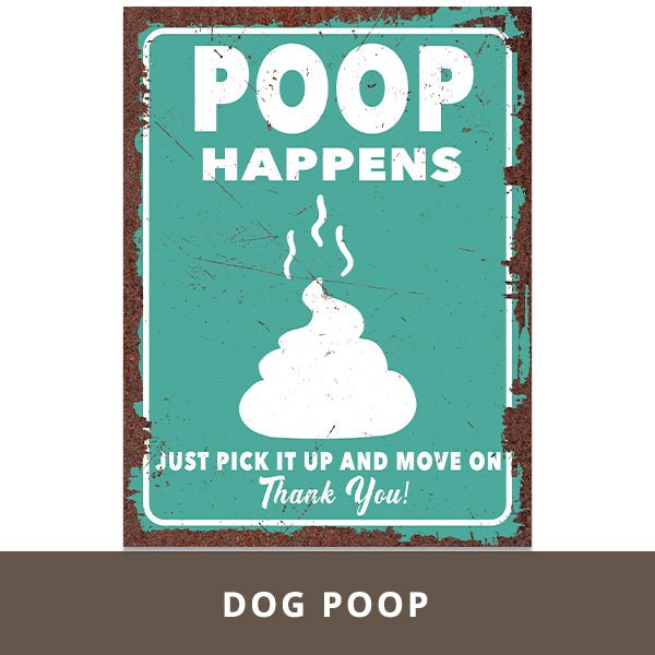 Dog Poop Signs - Designs by Linda Nee