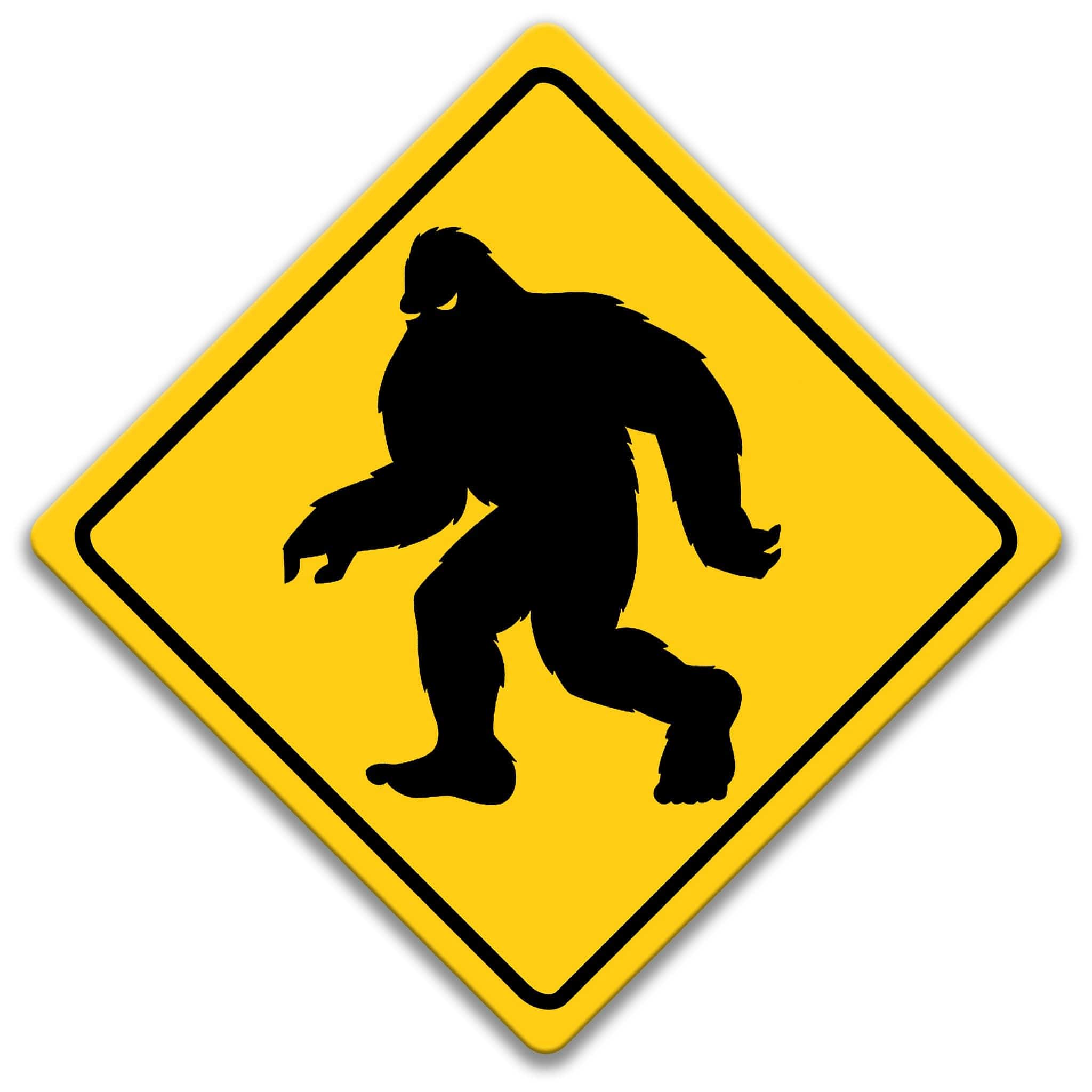 Abominable Snowman Caution