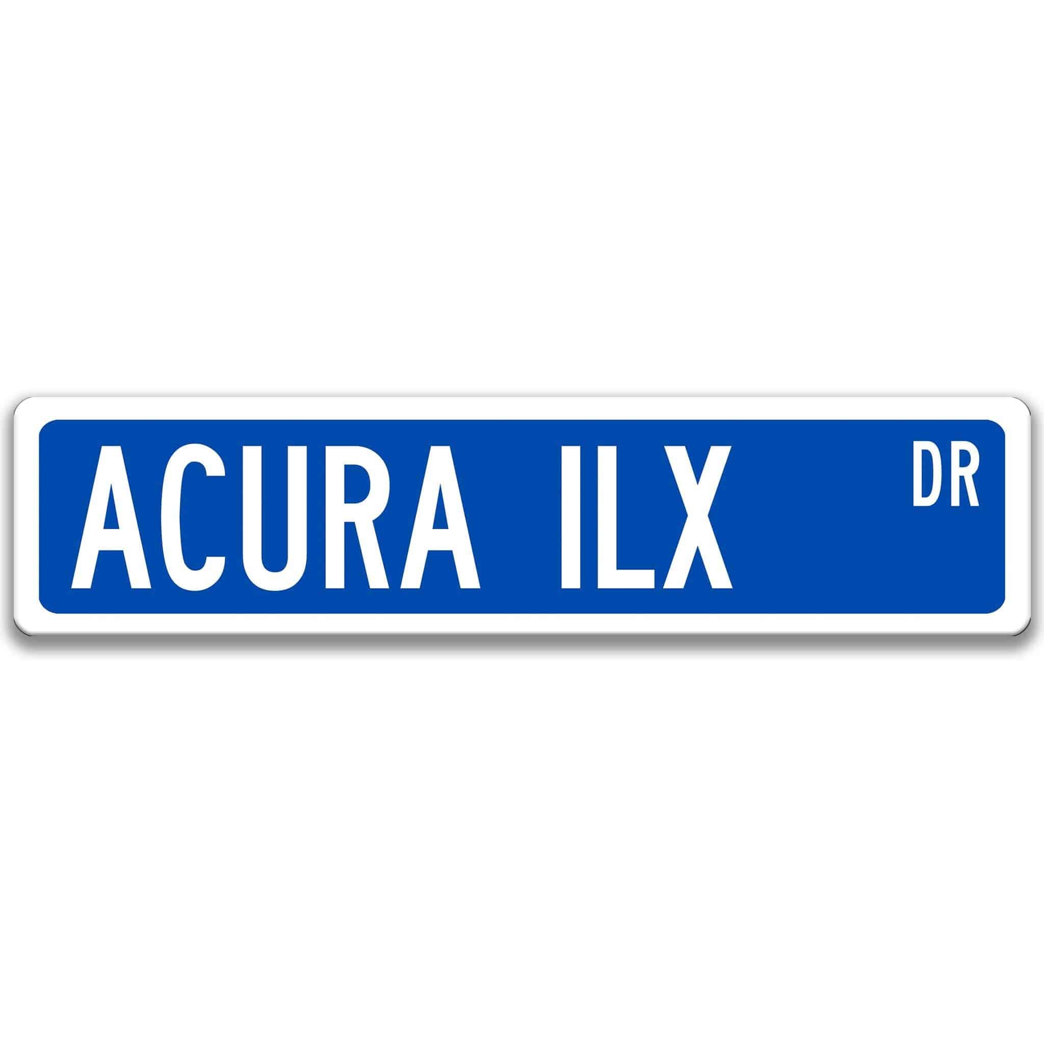 Acura ILX Metal Street Sign, Garage Sign, Auto Accessories