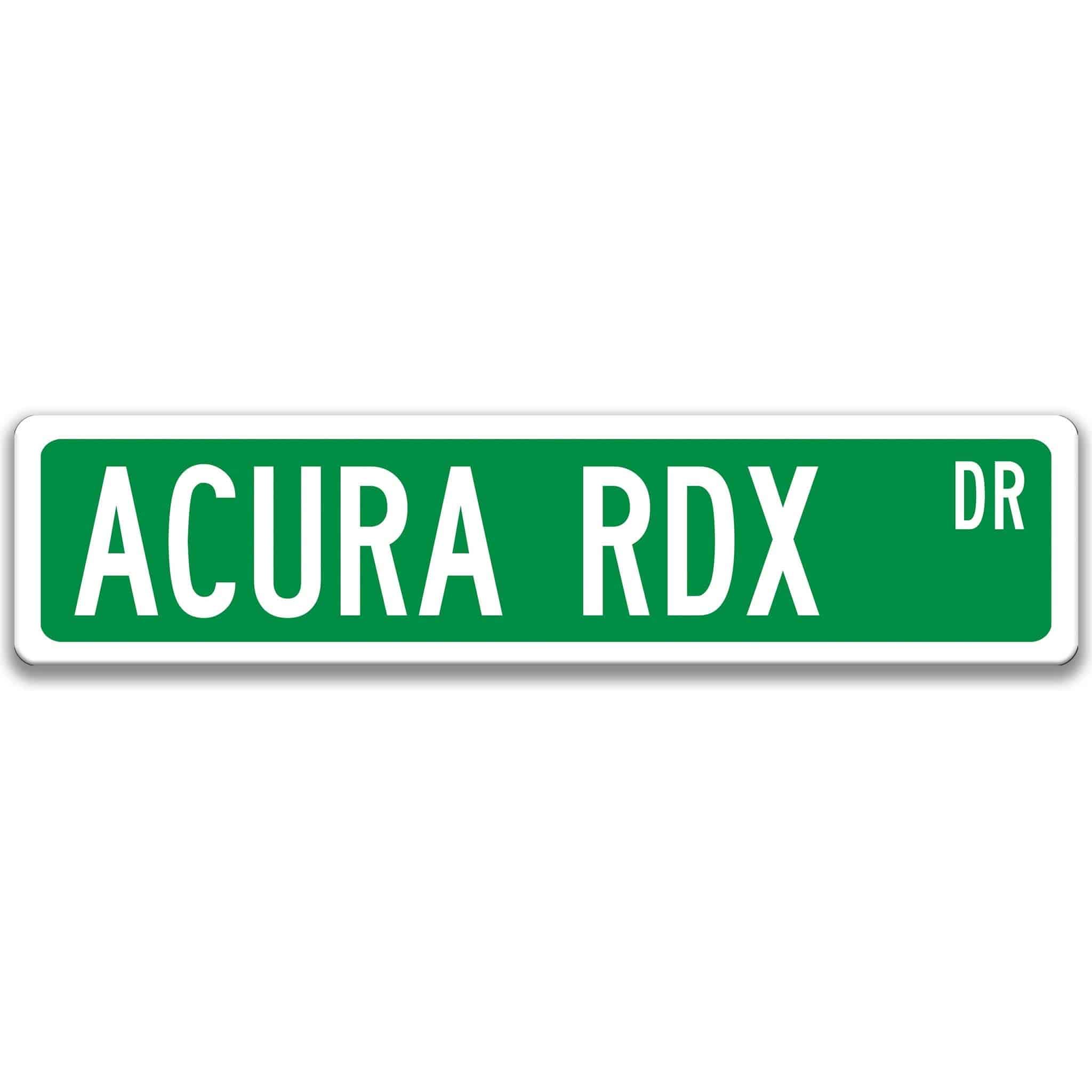 Acura RDX Street Sign, Garage Sign, Auto Accessories A - SSV036