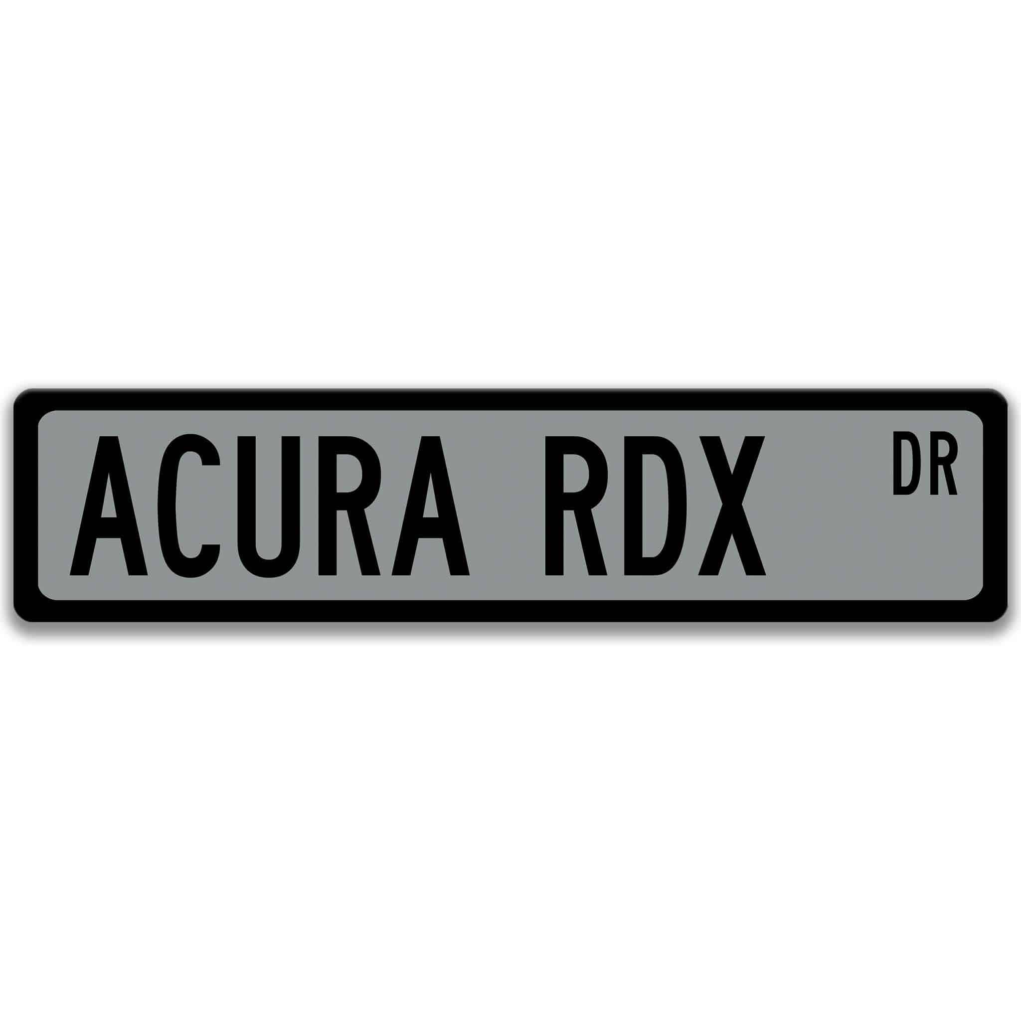 Acura RDX Street Sign, Garage Sign, Auto Accessories A - SSV036