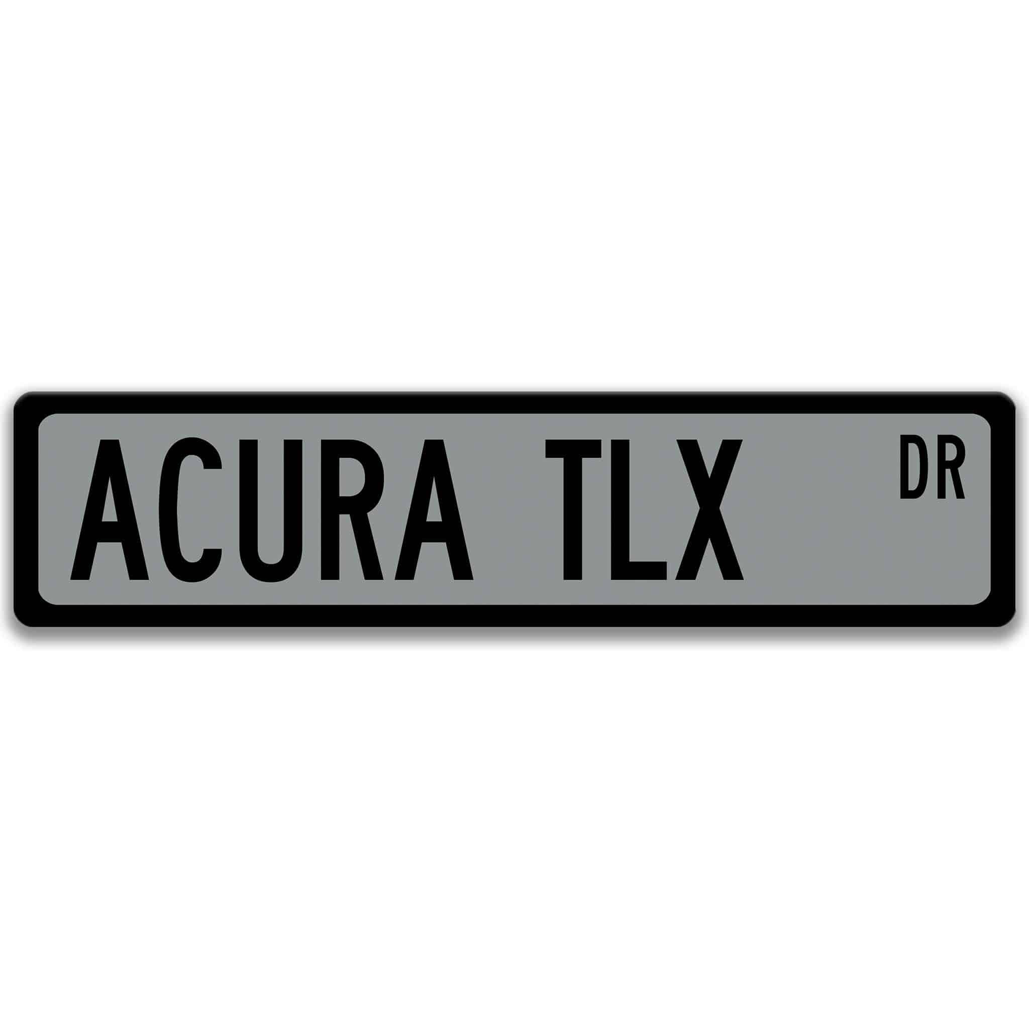 Acura TLX Metal Street Sign, Garage Sign, Auto Accessories