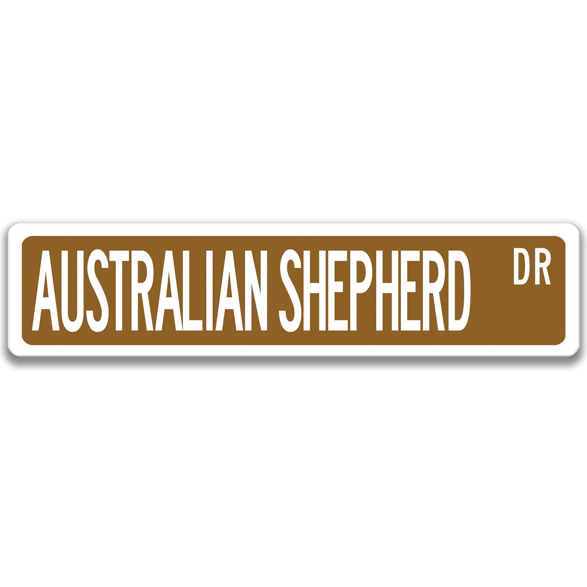 Australian Shepherd Dog Sign, Aussie Pet Decor