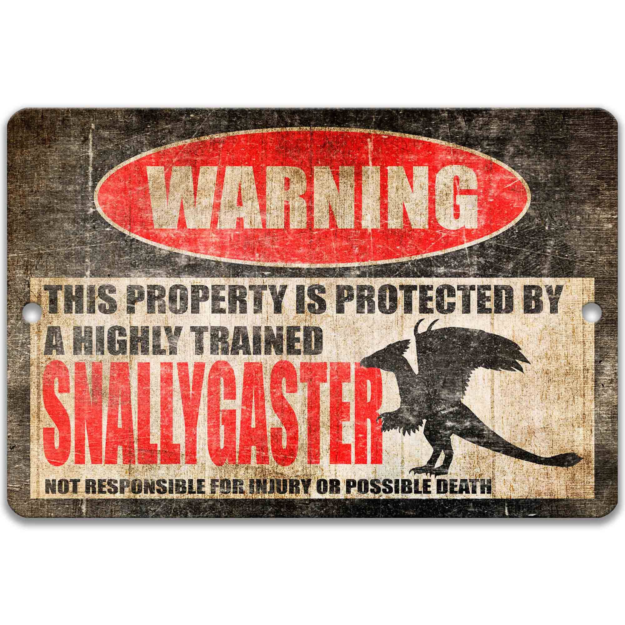 Beware of the Snallygaster Cryptid Wall Art from Hometown Legends of Maryland