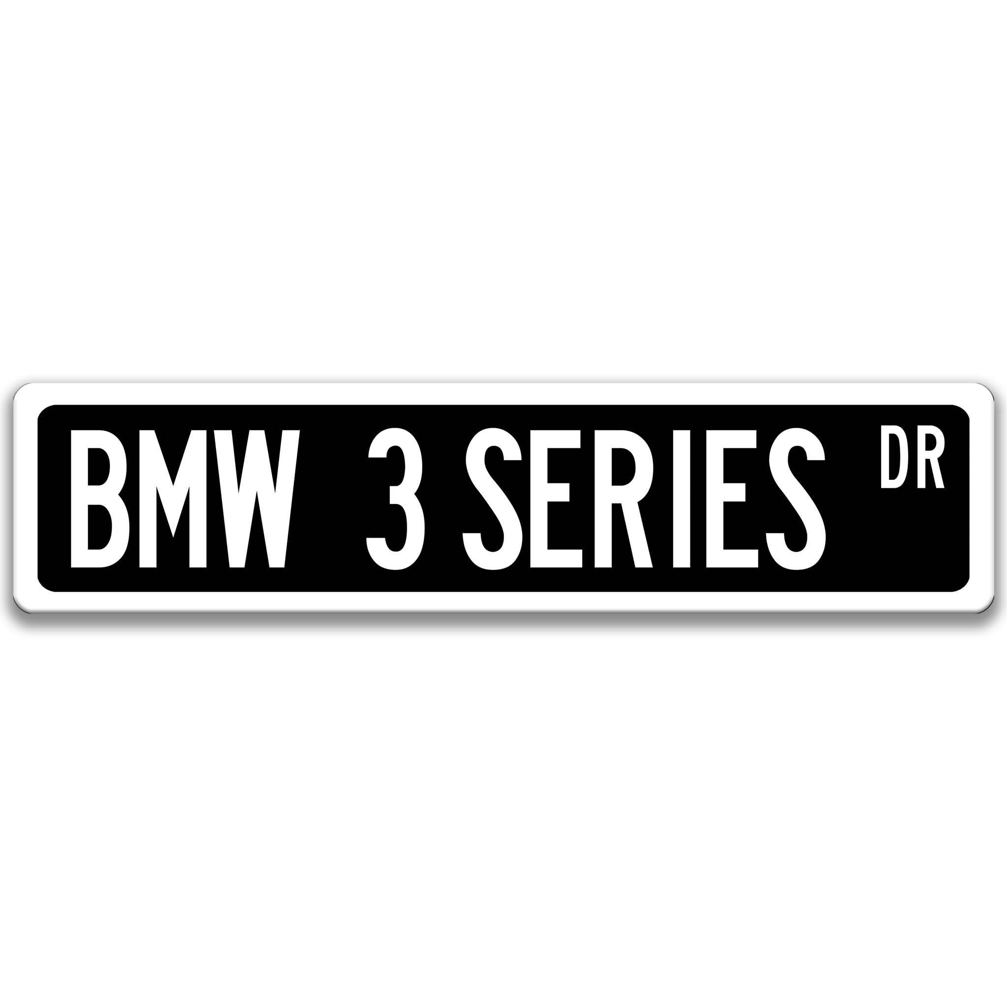 BMW 3 Series Metal Street Sign, Garage Sign, Auto Accessories