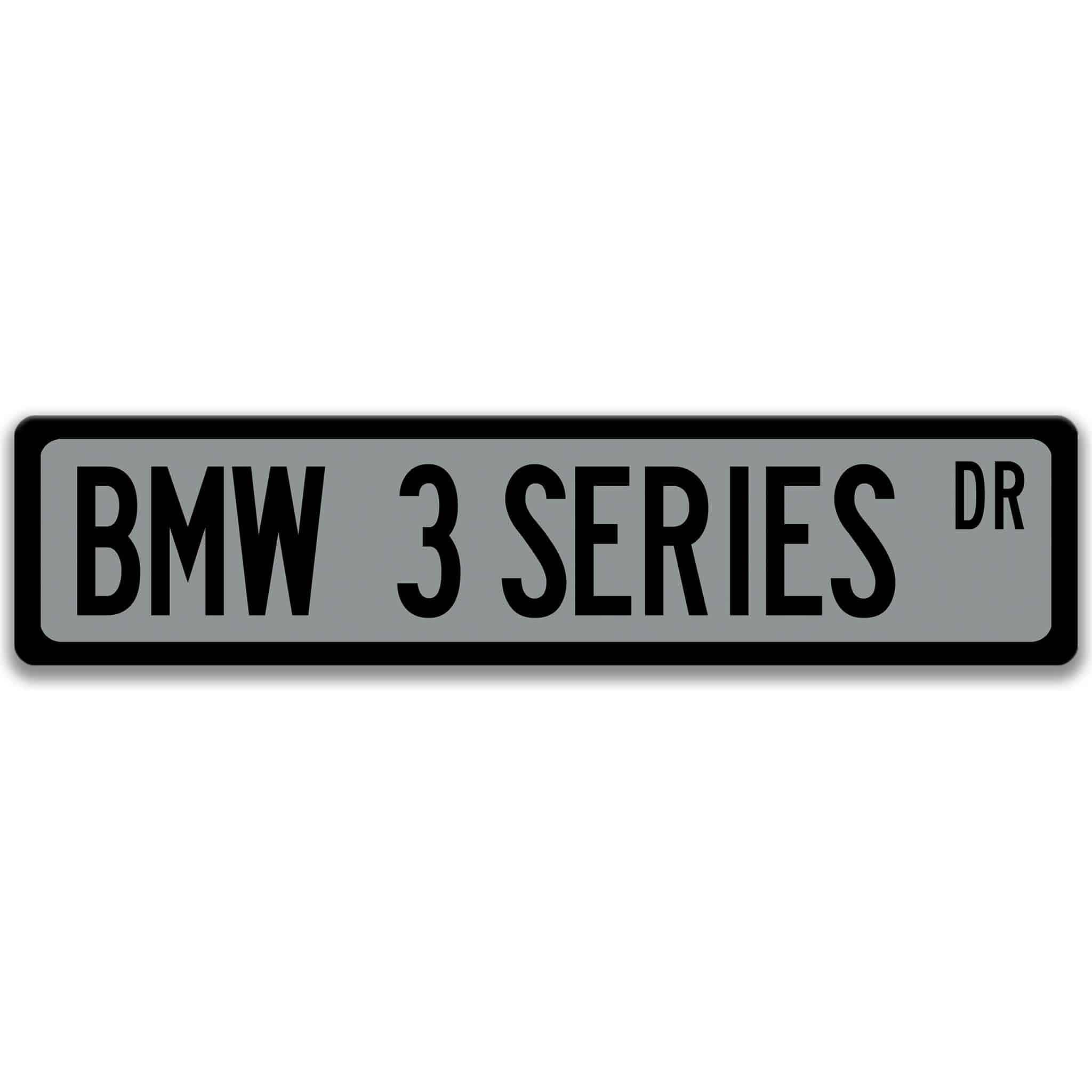 BMW 3 Series Metal Street Sign, Garage Sign, Auto Accessories