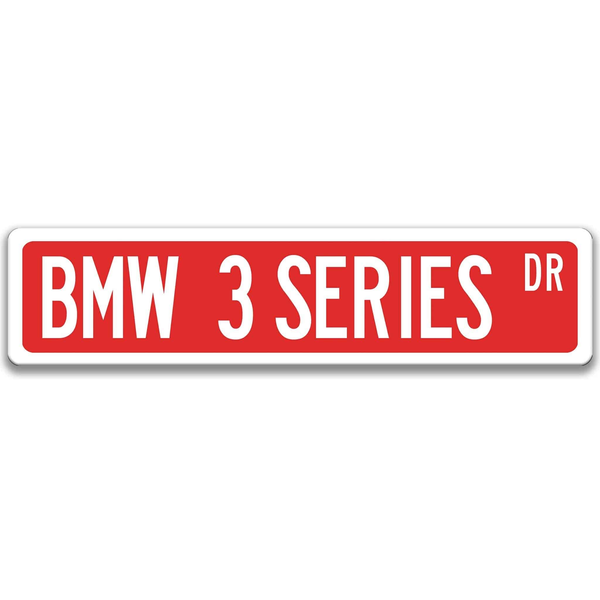 BMW 3 Series Metal Street Sign, Garage Sign, Auto Accessories