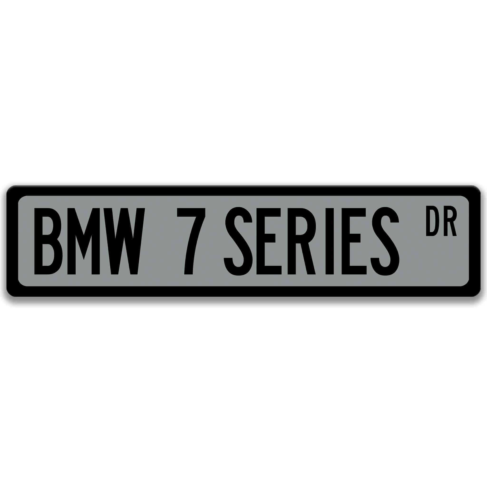 BMW 7 Series Metal Street Sign, Garage Sign, Auto Accessories