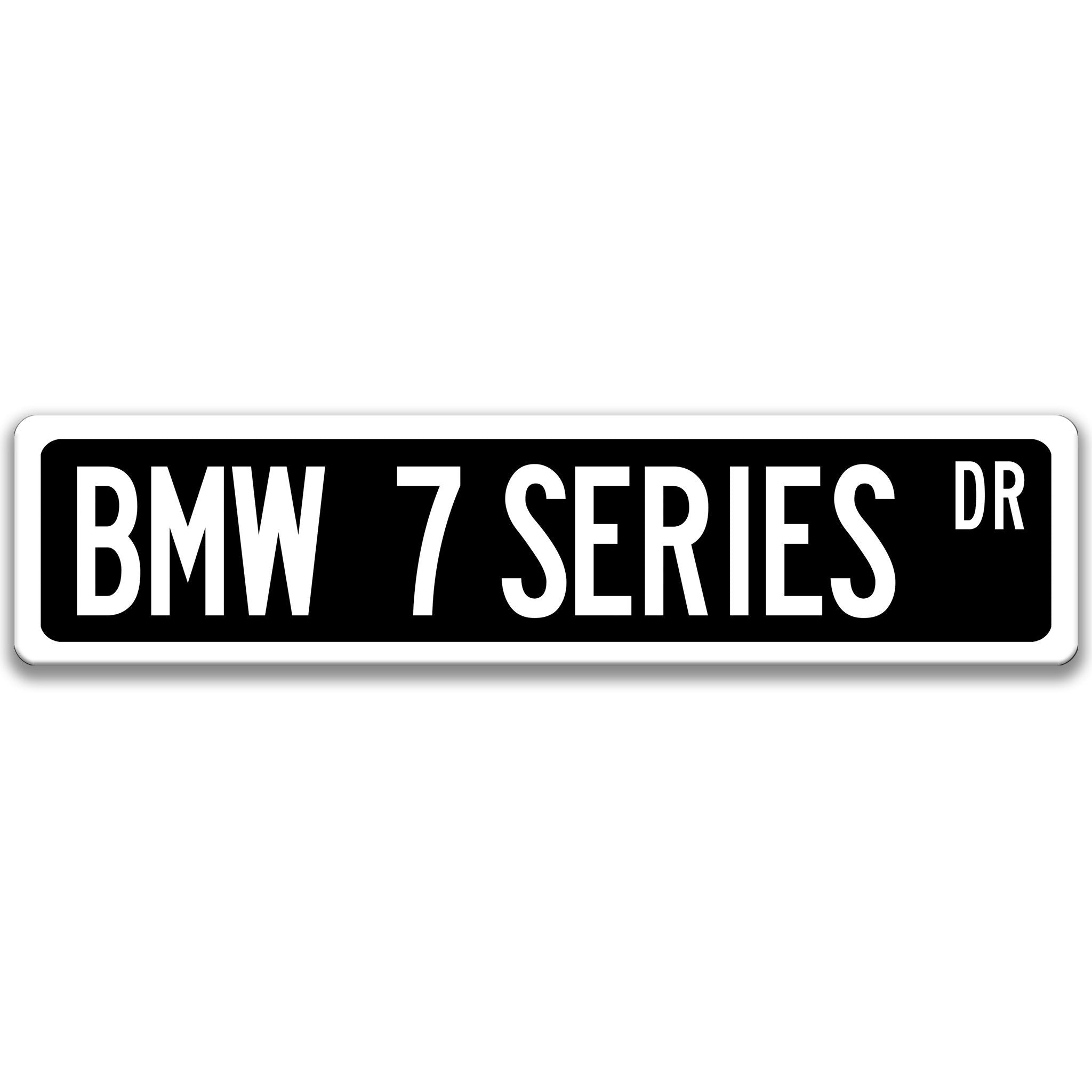 BMW 7 Series Metal Street Sign, Garage Sign, Auto Accessories