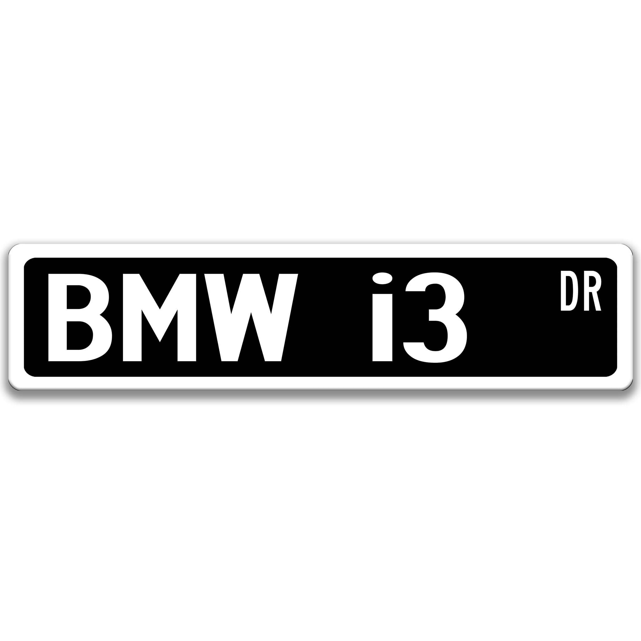 BMW i3 Metal Street Sign, Garage Sign, Auto Accessories