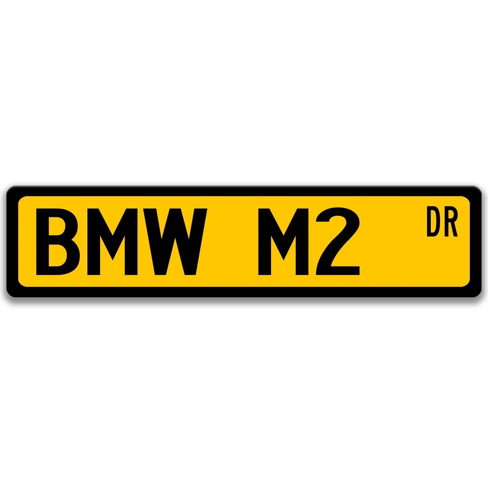 BMW M2 Metal Street Sign, Garage Sign, Auto Accessories