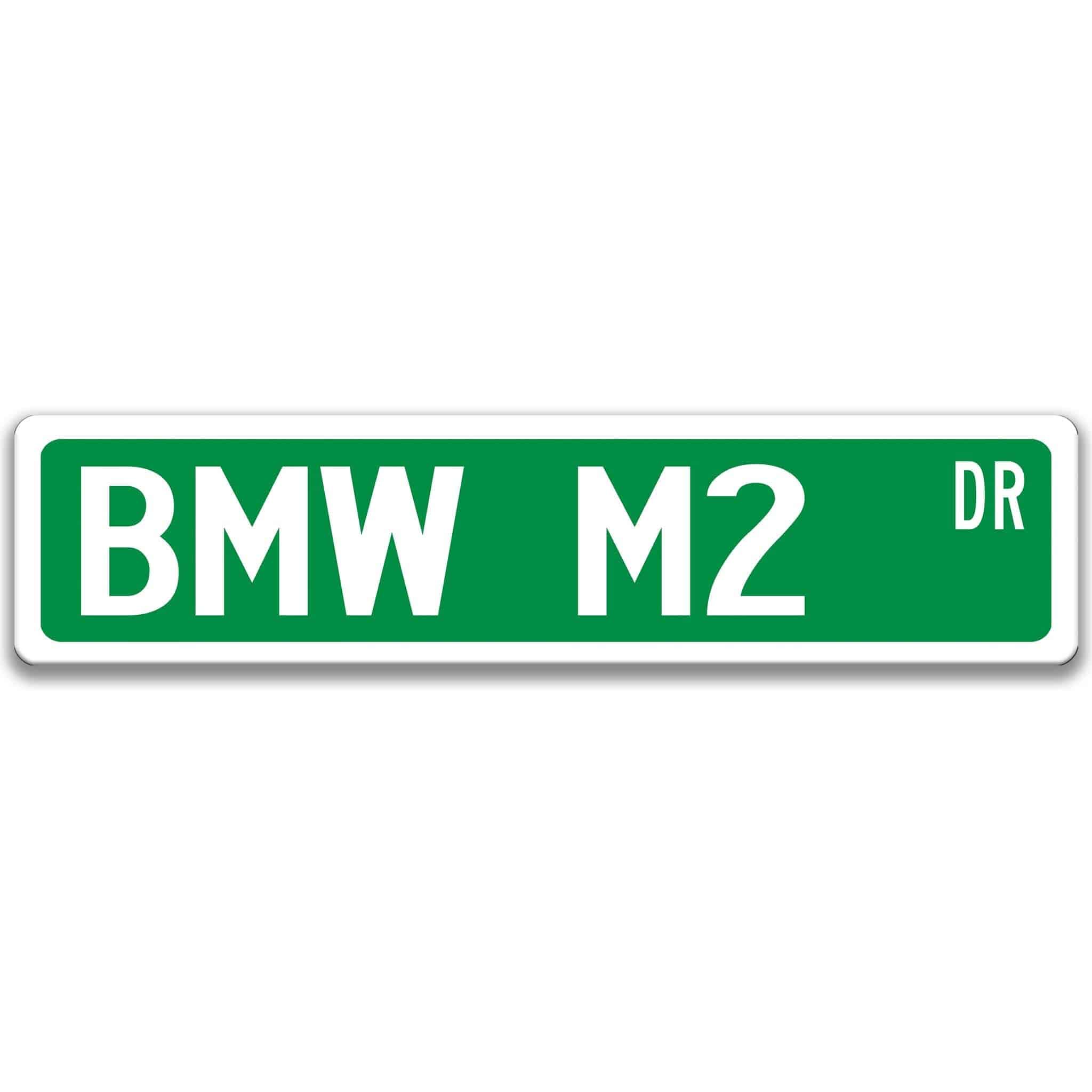 BMW M2 Metal Street Sign, Garage Sign, Auto Accessories