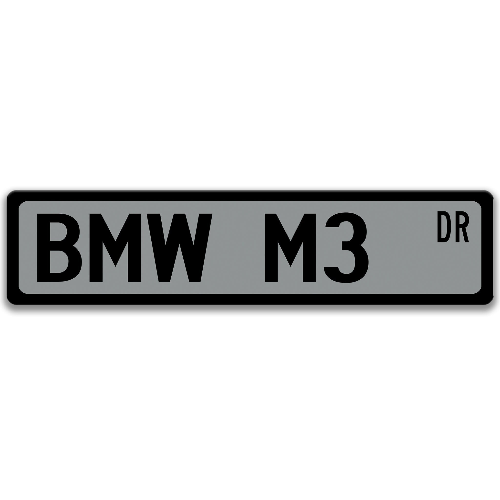 BMW M3 Metal Street Sign, Garage Sign, Auto Accessories