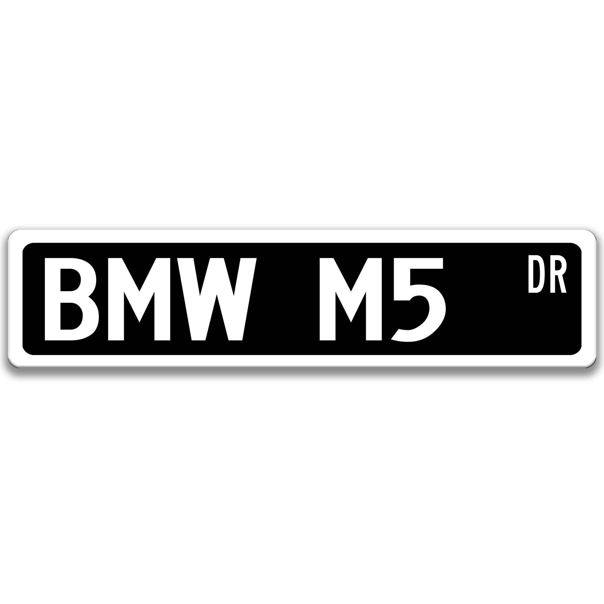 BMW M5 Metal Street Sign, Garage Sign, Auto Accessories