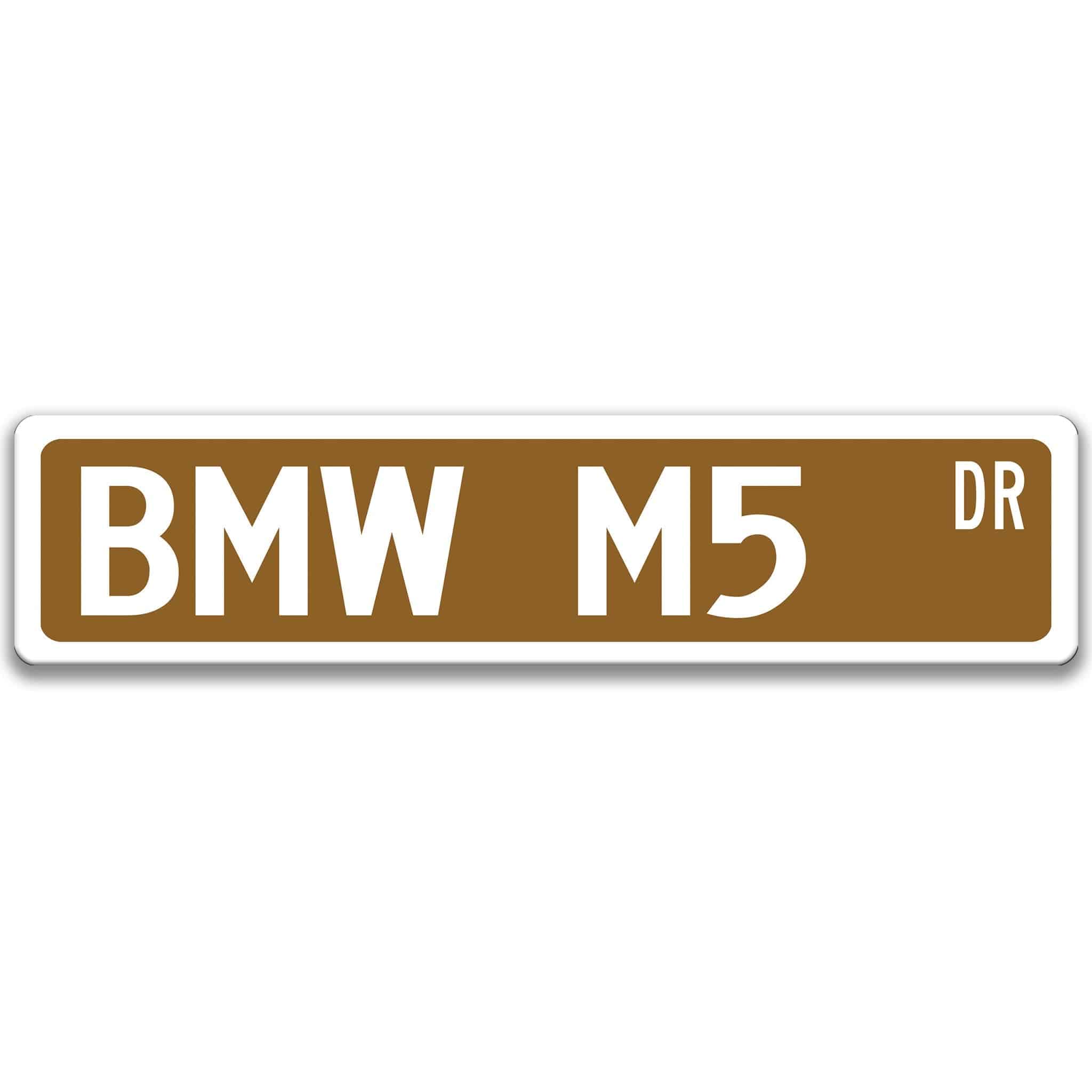 BMW M5 Metal Street Sign, Garage Sign, Auto Accessories