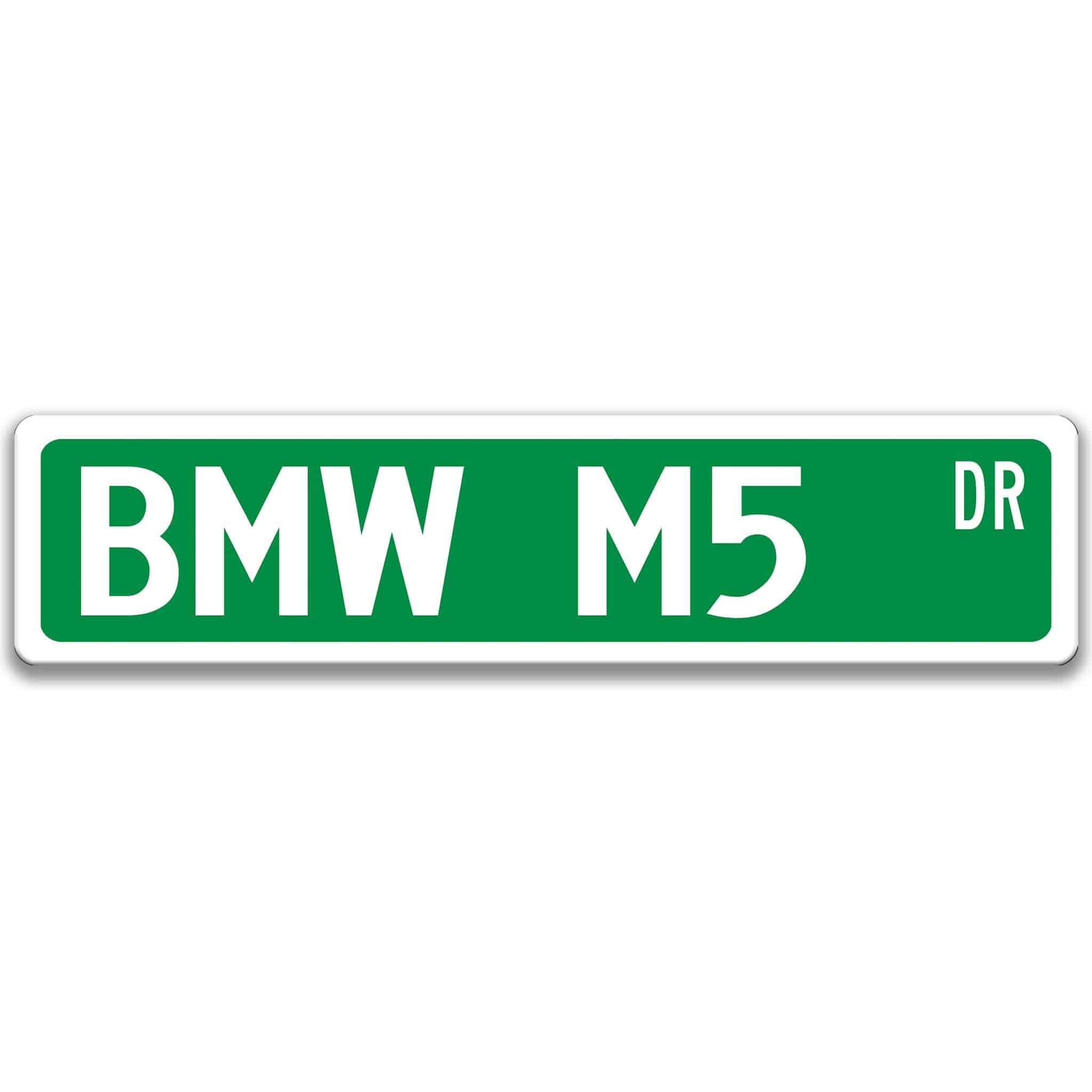 BMW M5 Metal Street Sign, Garage Sign, Auto Accessories