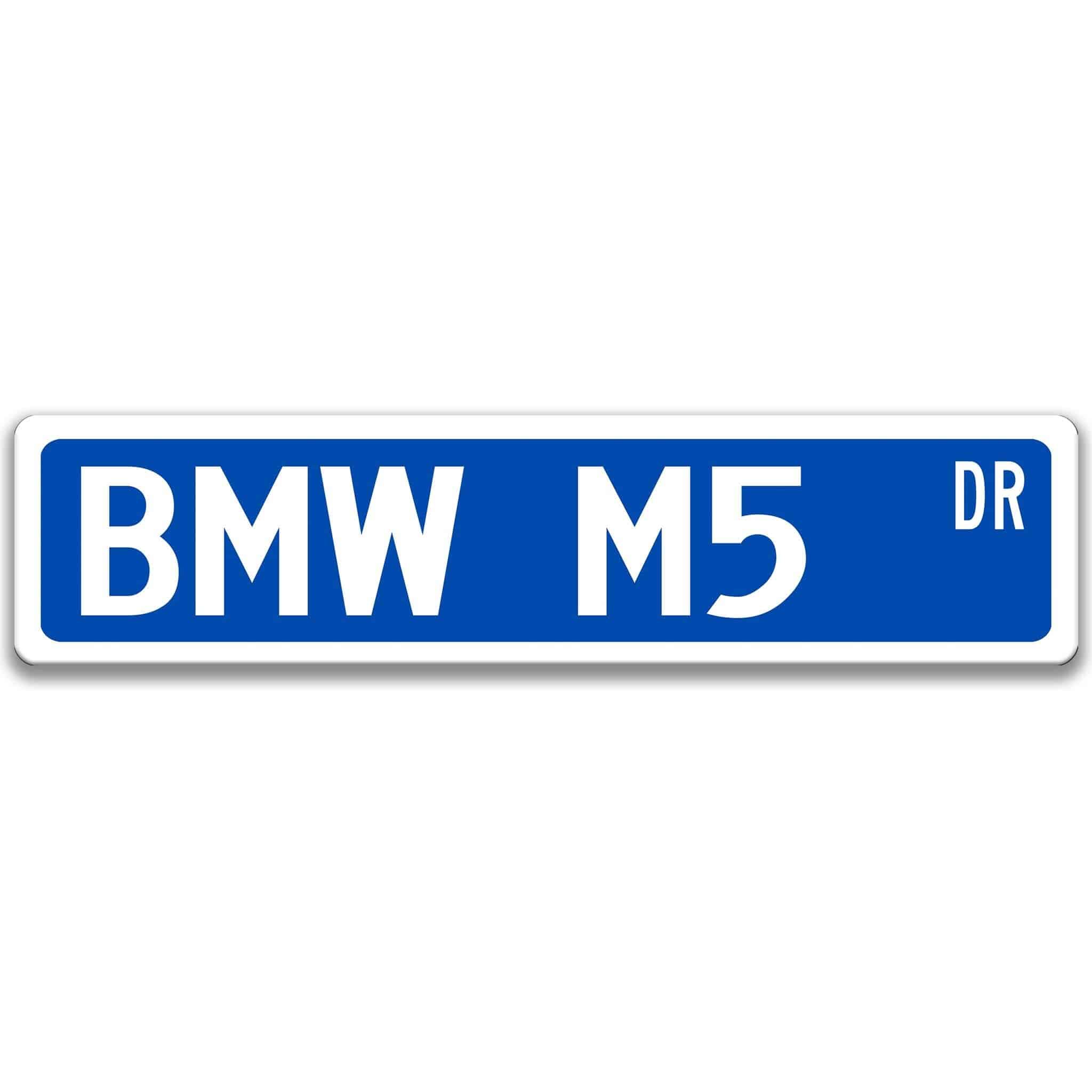 BMW M5 Metal Street Sign, Garage Sign, Auto Accessories