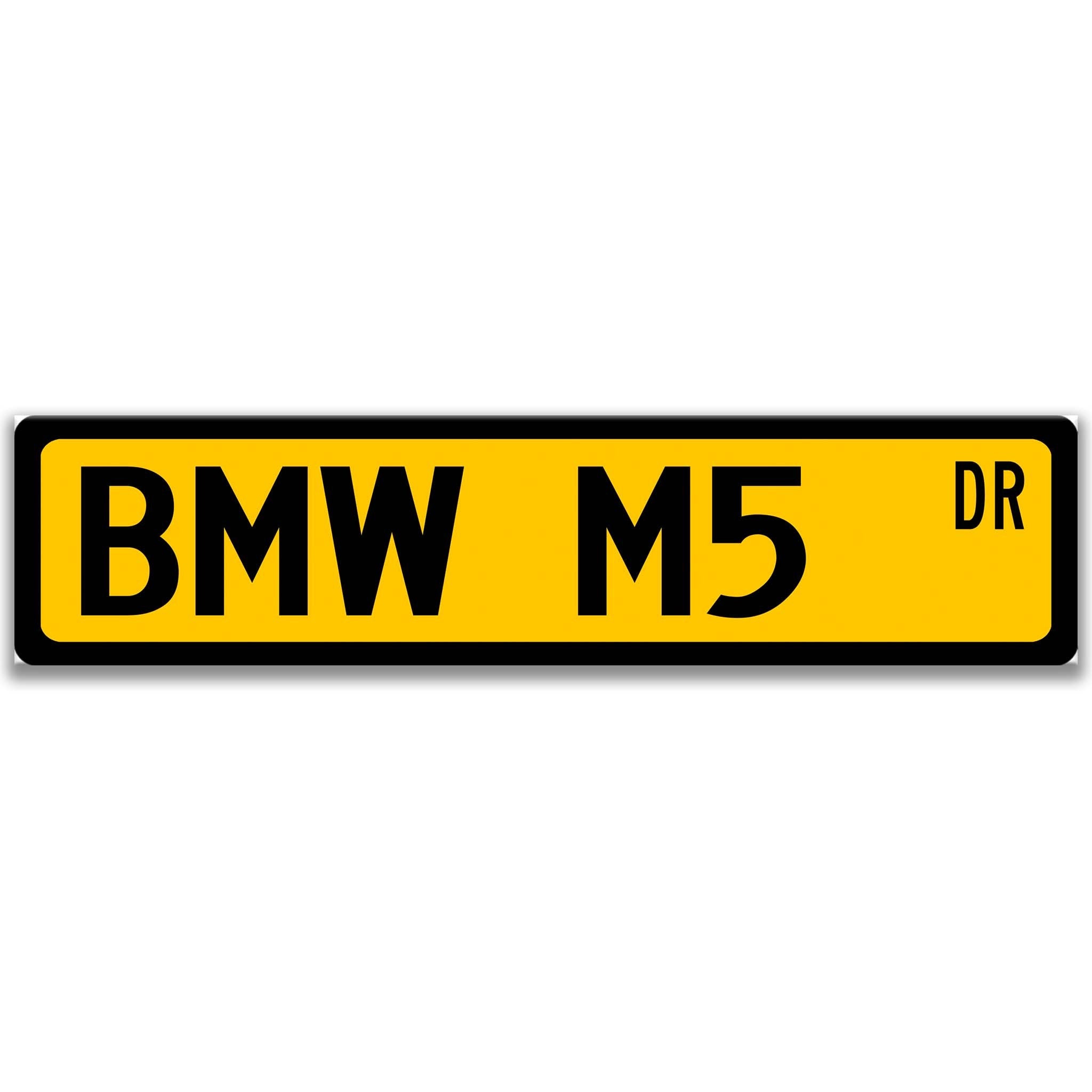 BMW M5 Metal Street Sign, Garage Sign, Auto Accessories