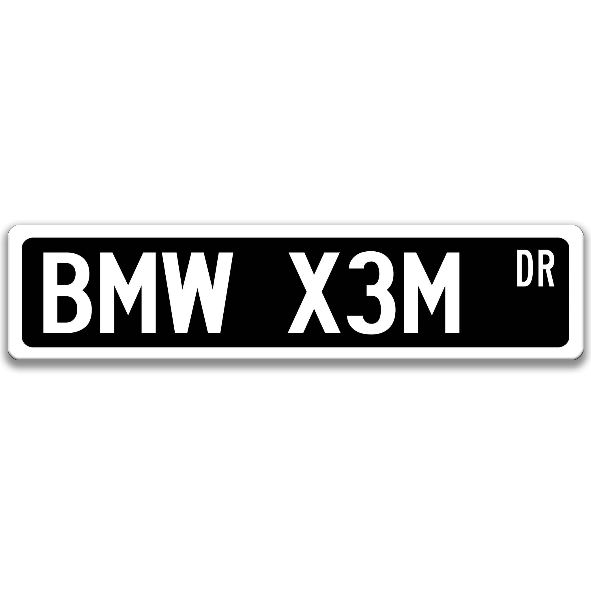 BMW X3M Metal Street Sign, Garage Sign, Auto Accessories