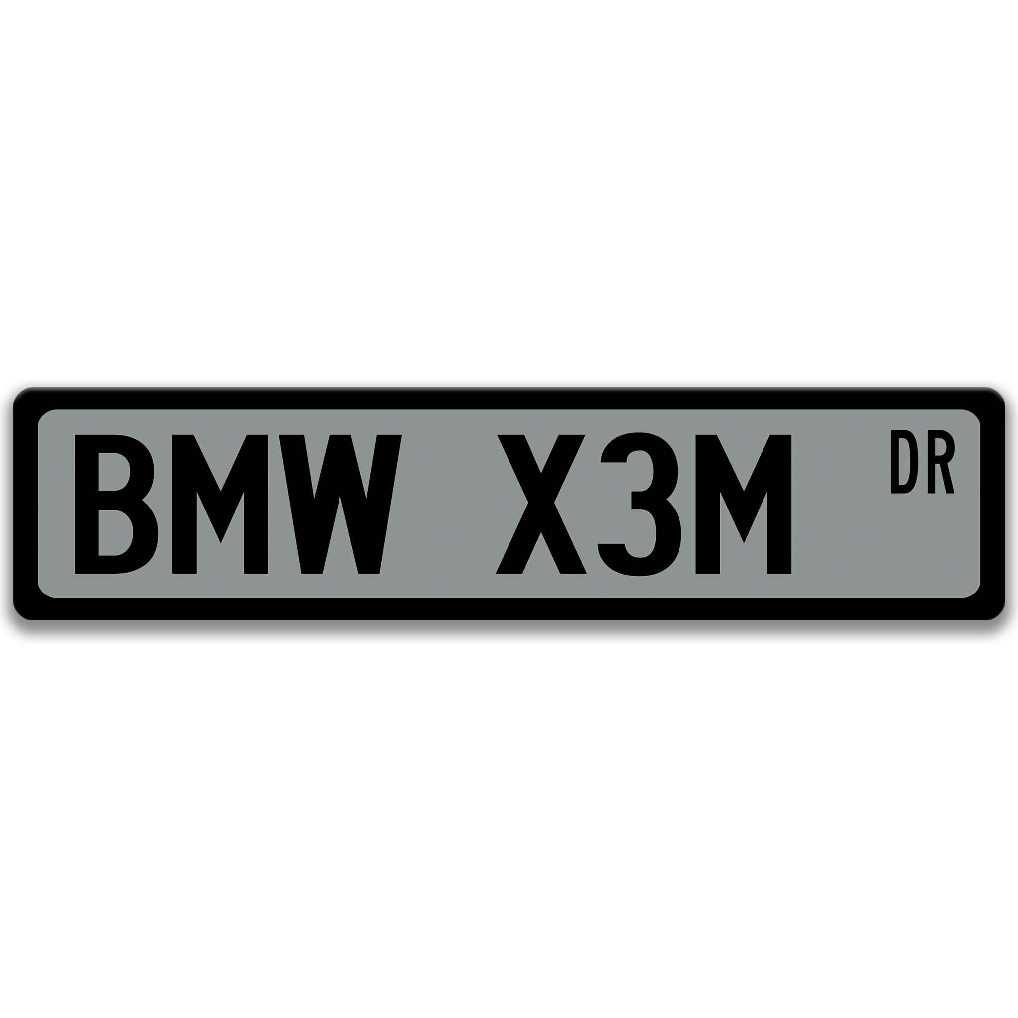 BMW X3M Metal Street Sign, Garage Sign, Auto Accessories