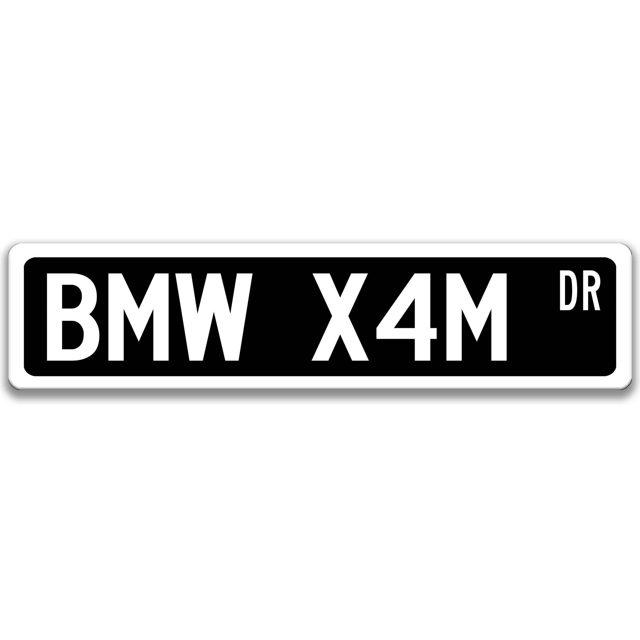 BMW X4M Metal Street Sign, Garage Sign, Auto Accessories