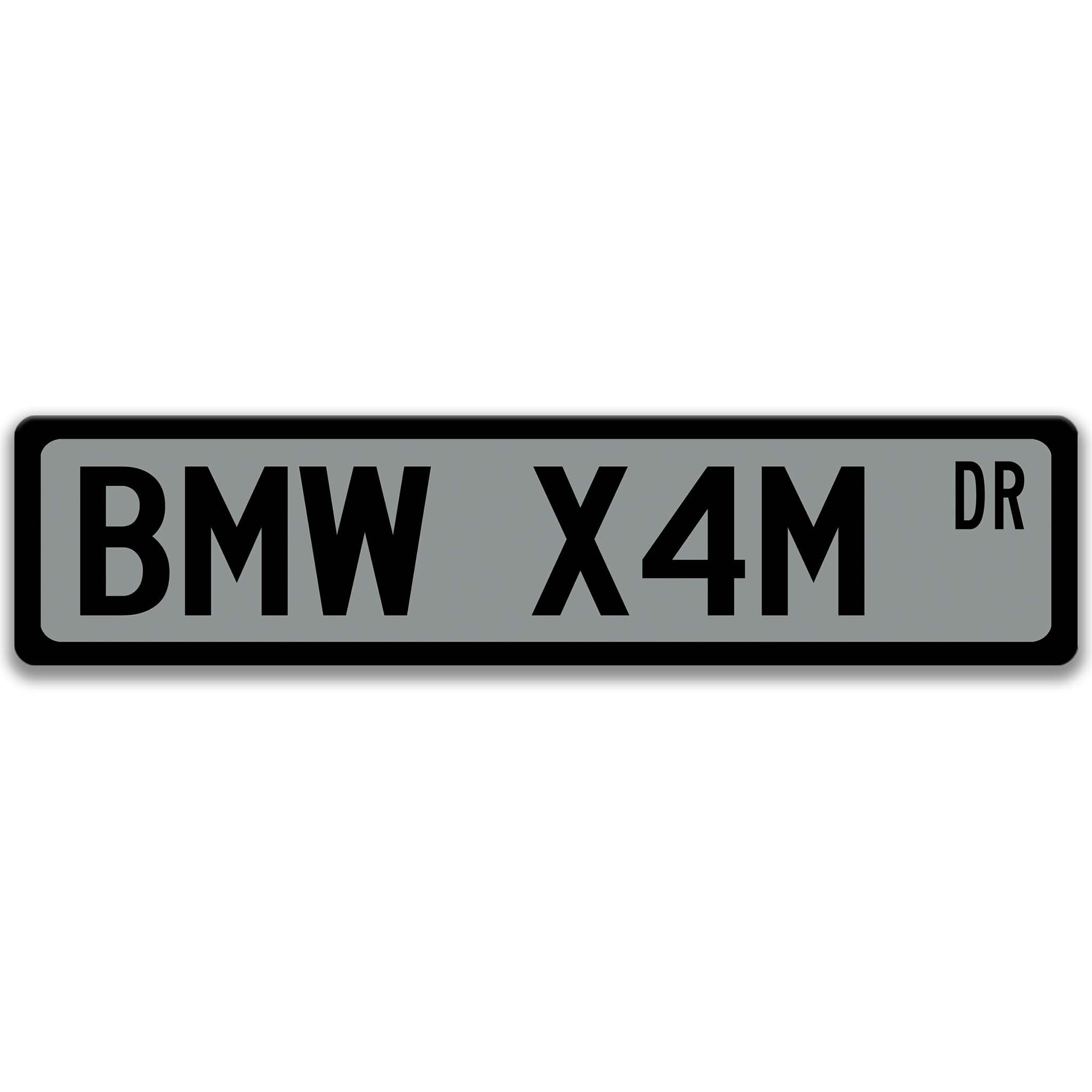 BMW X4M Metal Street Sign, Garage Sign, Auto Accessories