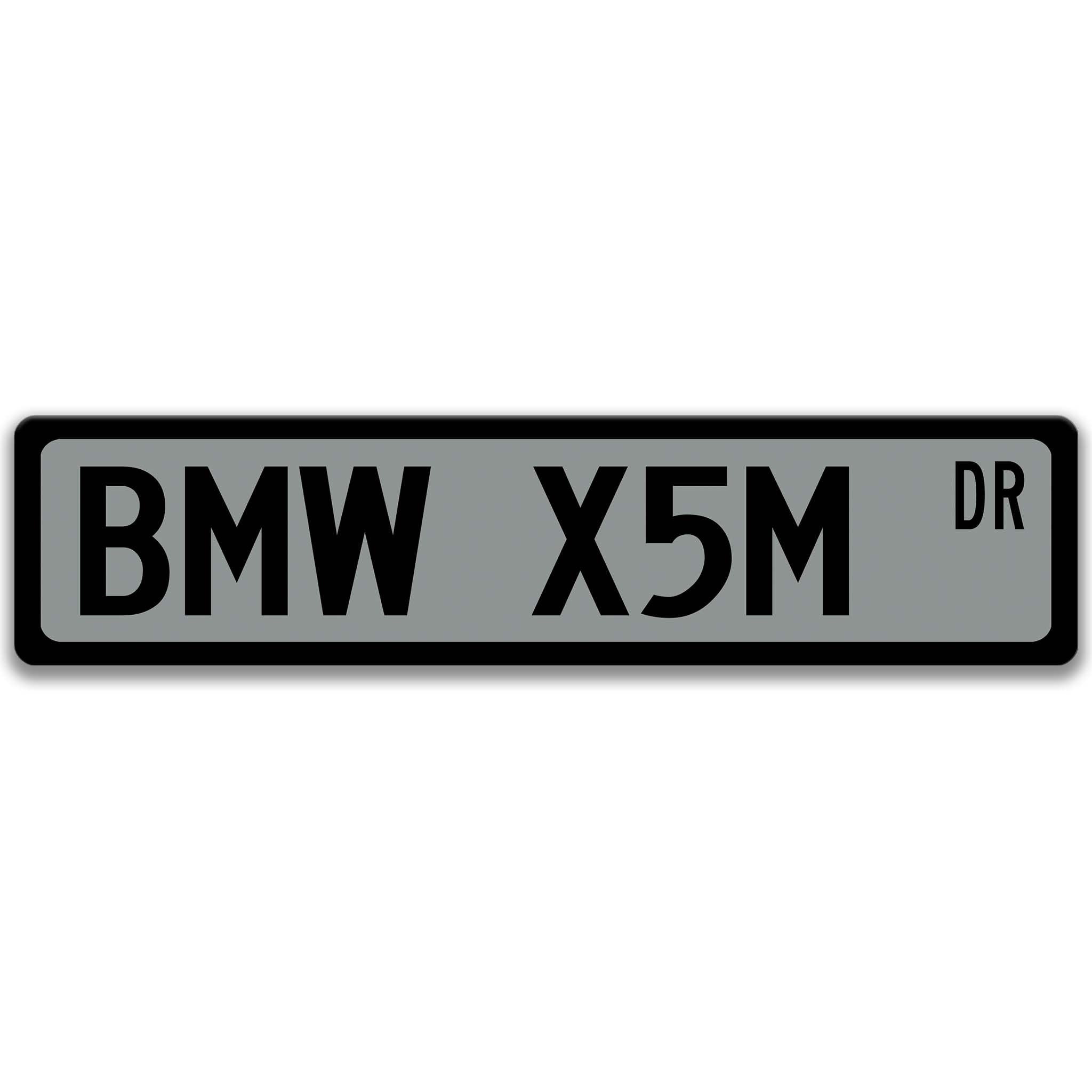 BMW X5M Metal Street Sign, Garage Sign, Auto Accessories