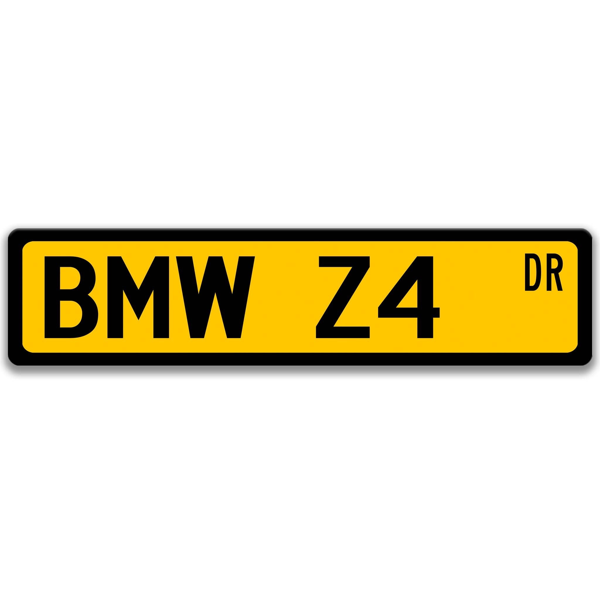 BMW Z4 Metal Street Sign, Garage Sign, Auto Accessories