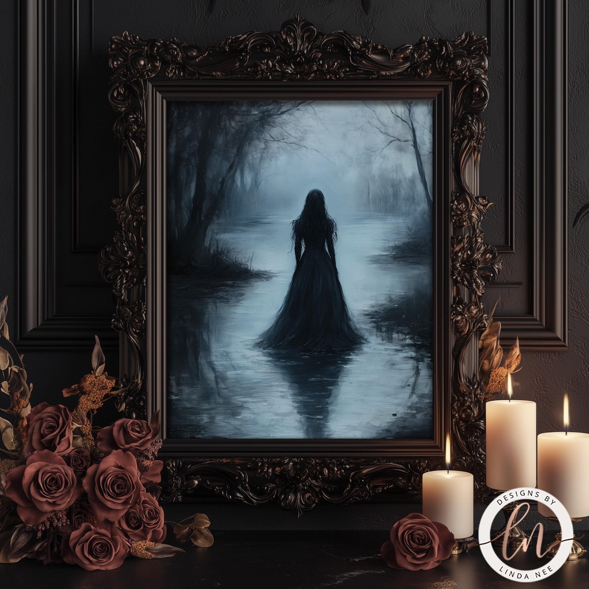 Haunting Ophelia Lake Print