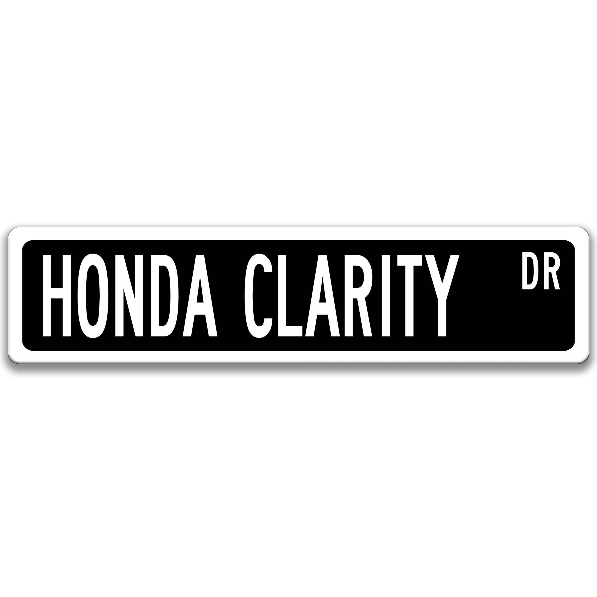 Honda Clarity Metal Street Sign, Garage Sign, Auto Accessories