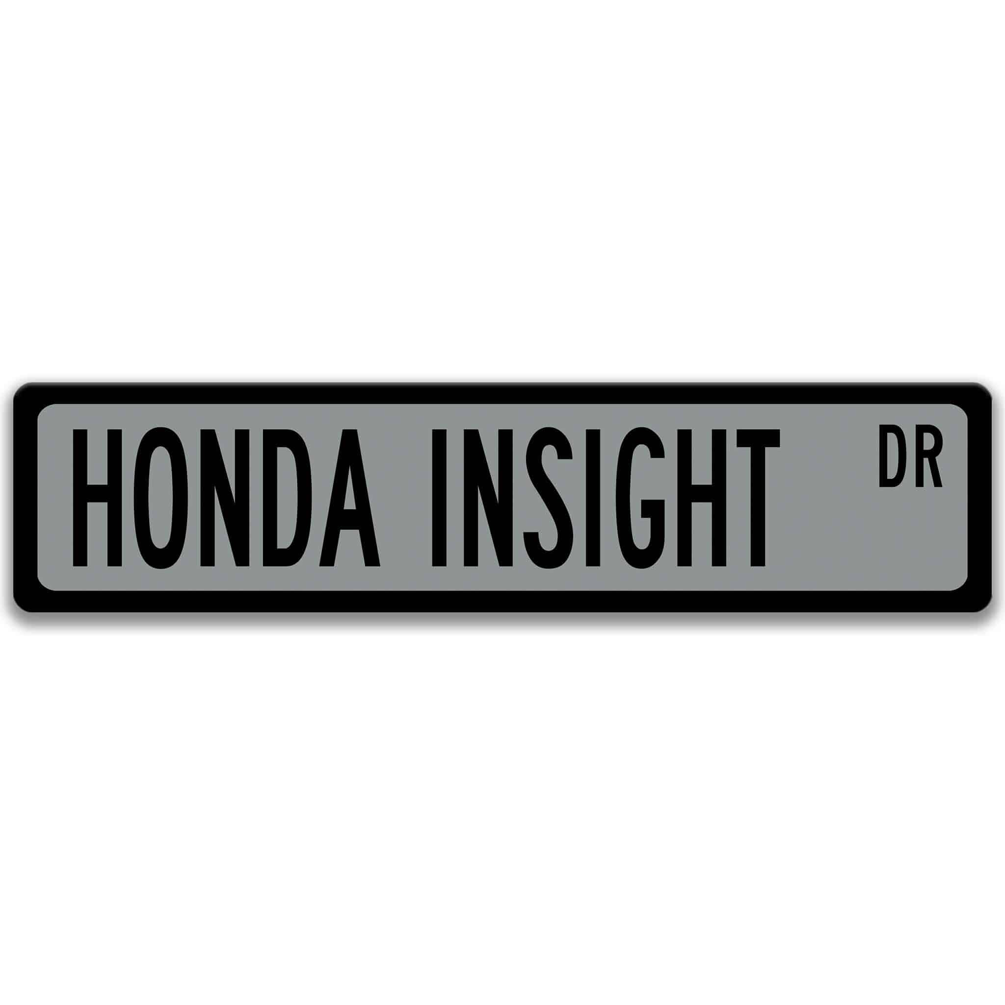 Honda Insight Metal Street Sign, Garage Sign, Auto Accessories