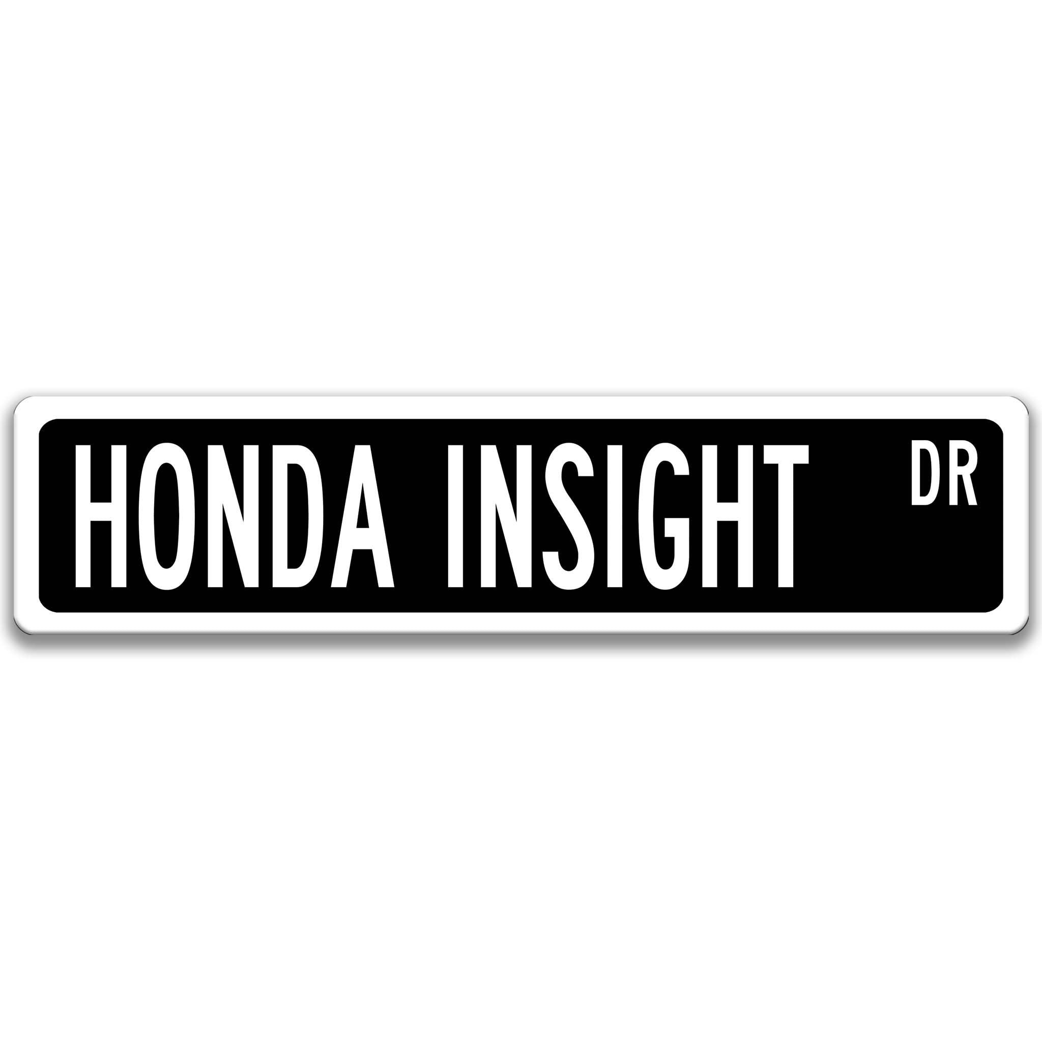 Honda Insight Metal Street Sign, Garage Sign, Auto Accessories