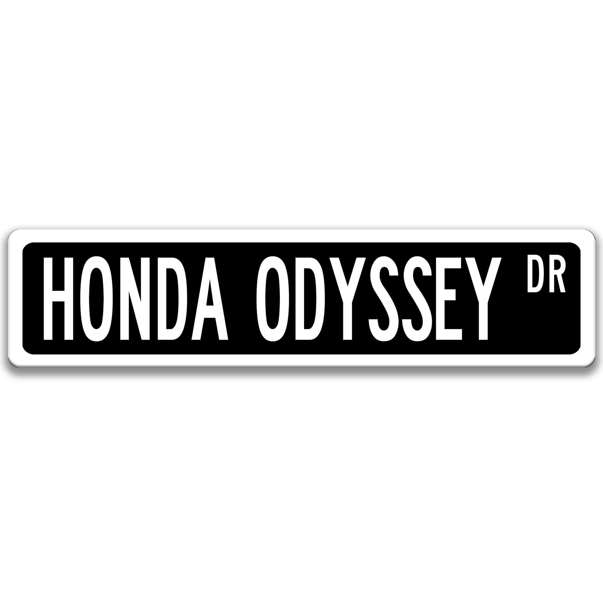 Honda Odyssey Metal Street Sign, Garage Sign, Auto Accessories