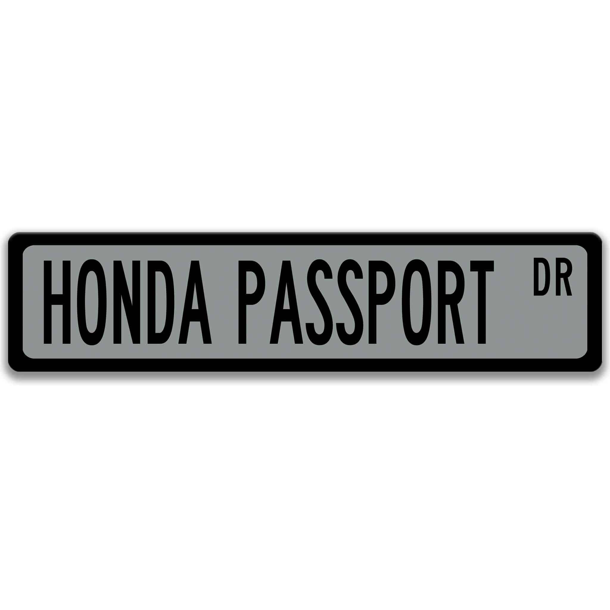 Honda Passport Metal Street Sign, Garage Sign, Auto Accessories