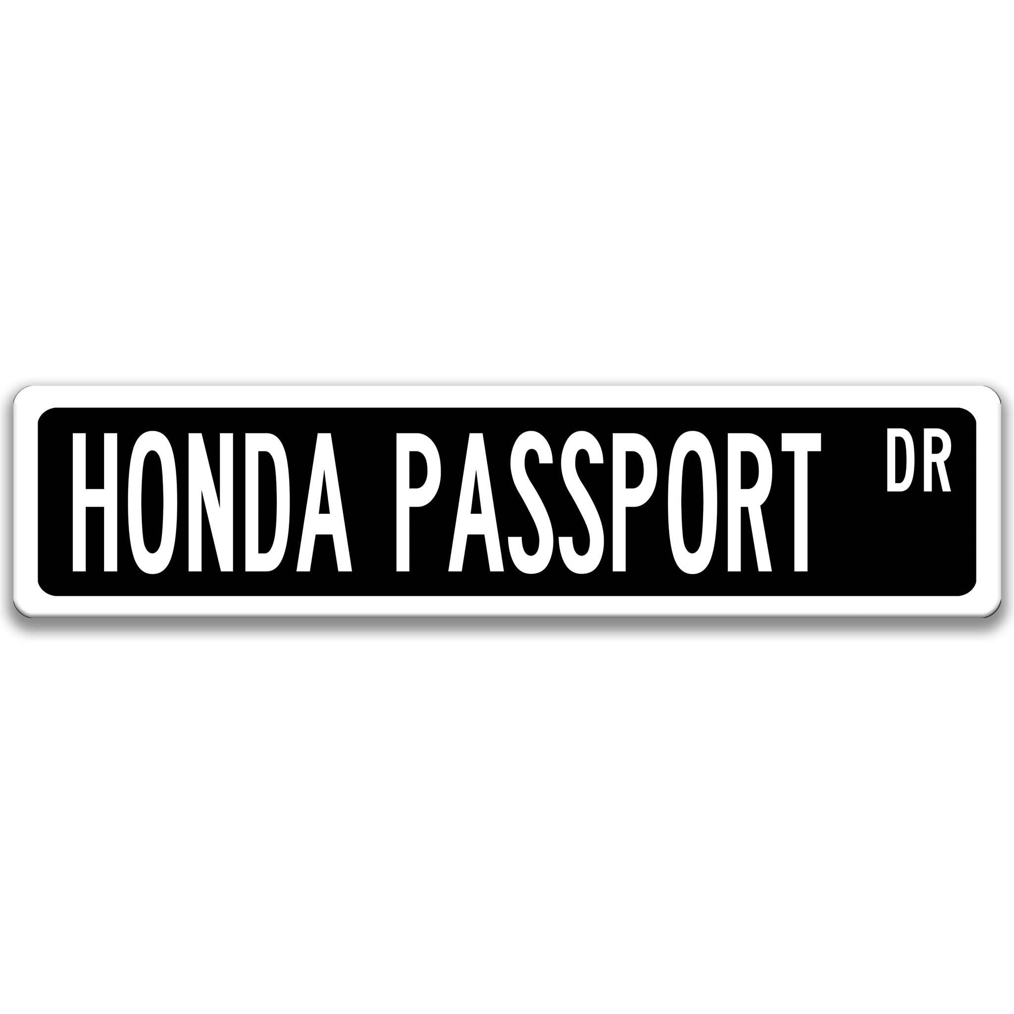 Honda Passport Metal Street Sign, Garage Sign, Auto Accessories