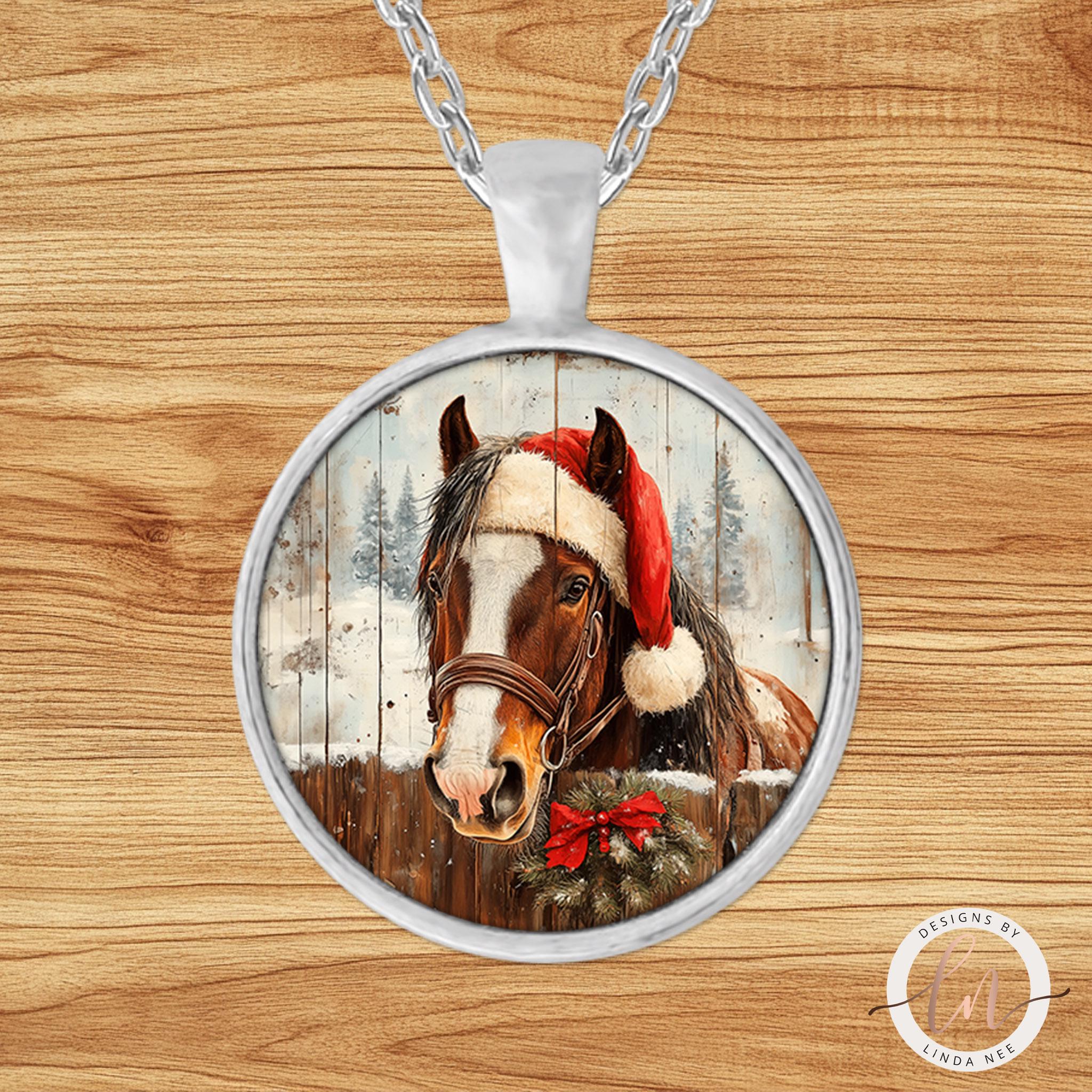 Horse Necklace - Christmas Gift for Horse Lovers