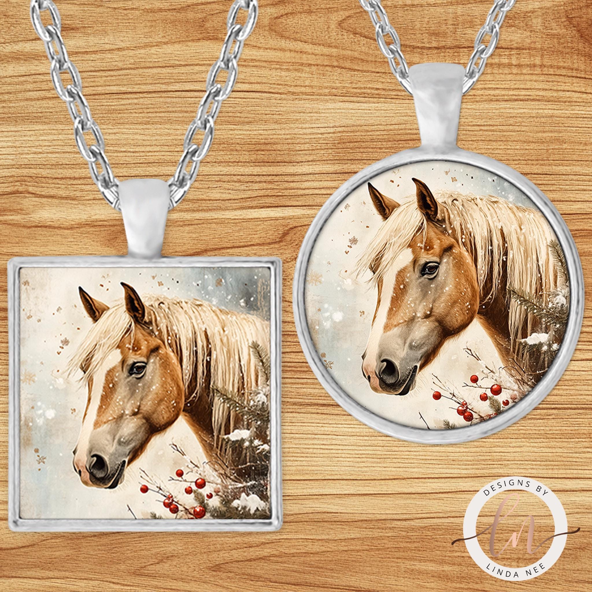 Horse Necklace - Equestrian Jewelry for Horse Lovers