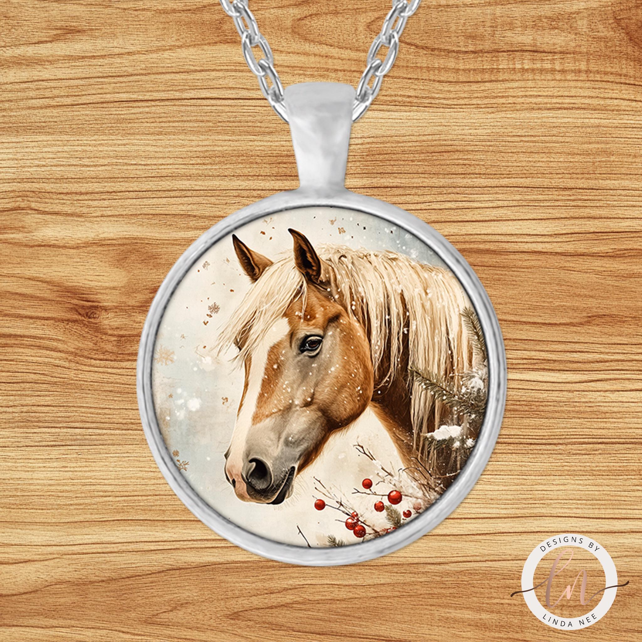 Horse Necklace - Equestrian Jewelry for Horse Lovers