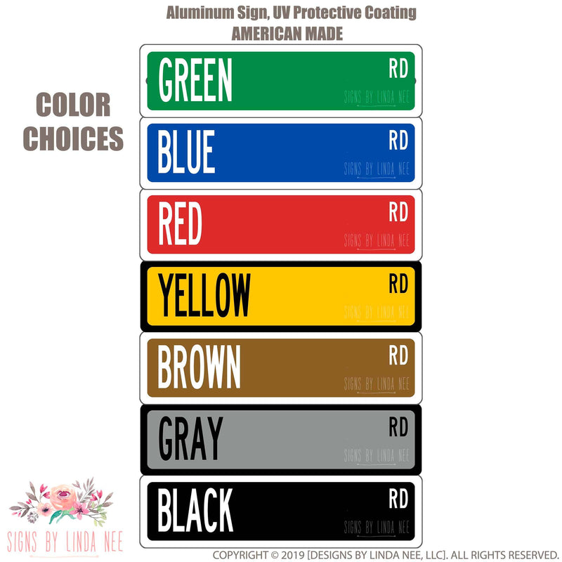 Metal Street Sign Colors