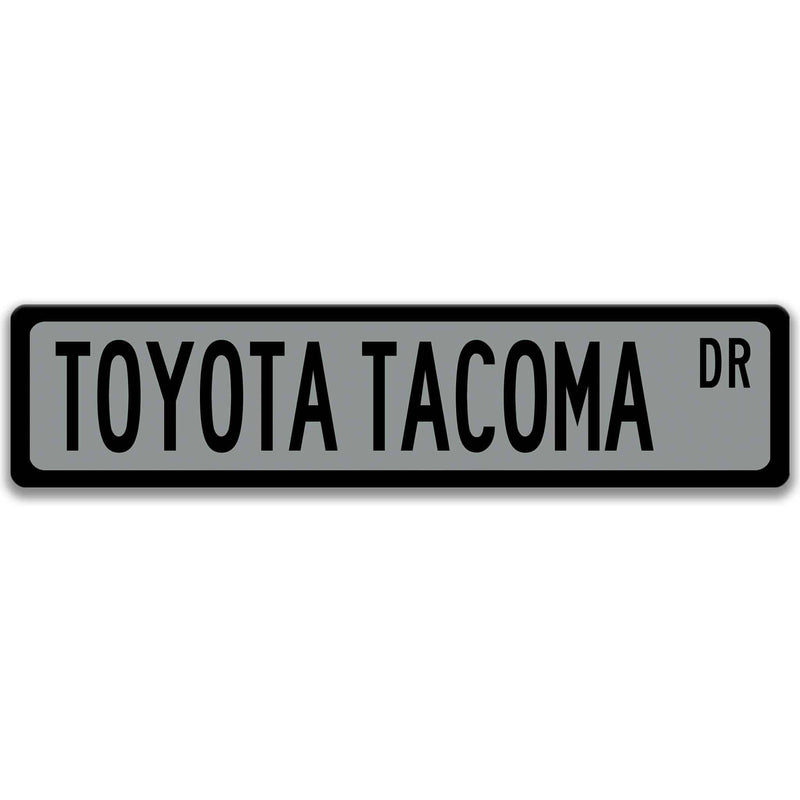 Toyota Tacoma Street Sign - Designs by Linda Nee