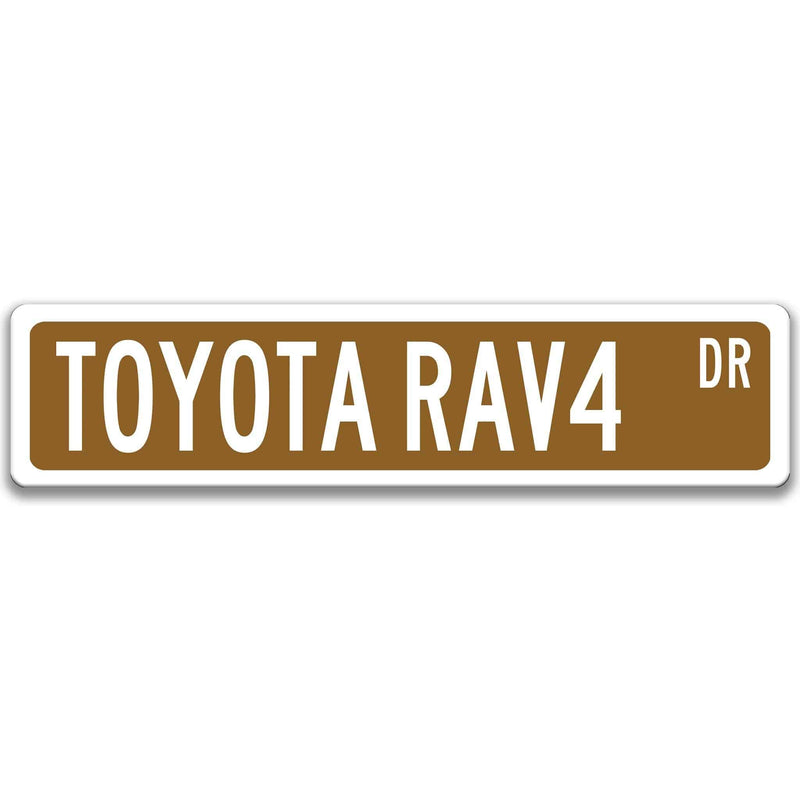 Toyota RAV4 Street Sign - Designs by Linda Nee