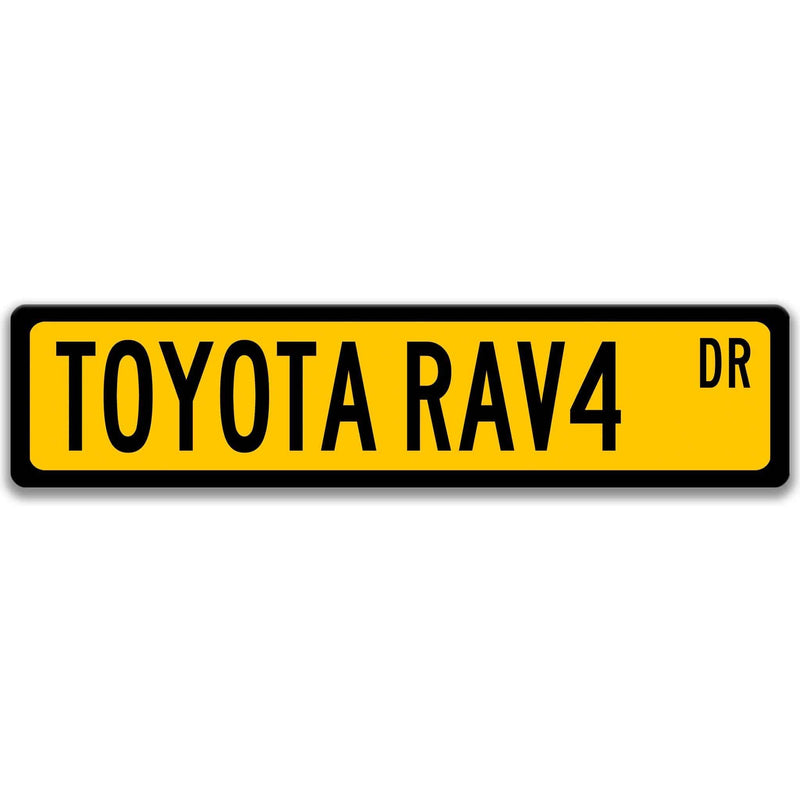 Toyota RAV4 Street Sign - Designs by Linda Nee