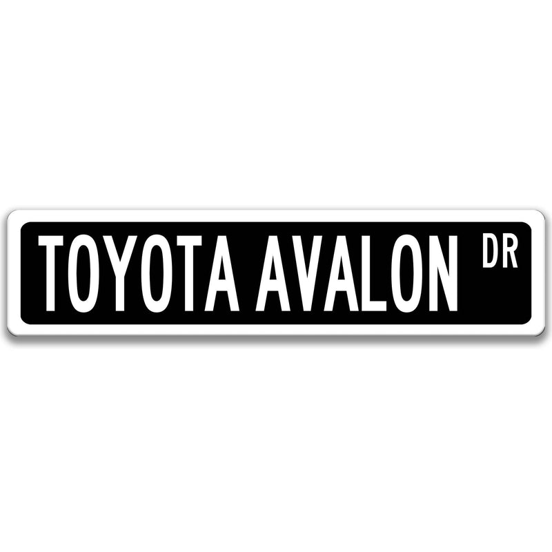 Toyota Avalon Street Sign - Designs by Linda Nee