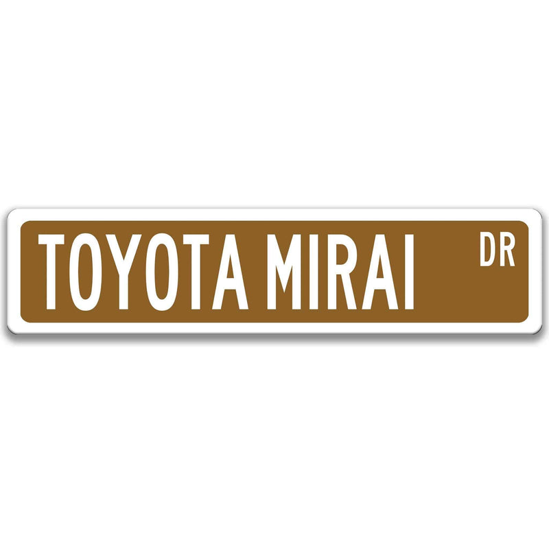 Toyota Mirai Street Sign - Designs by Linda Nee