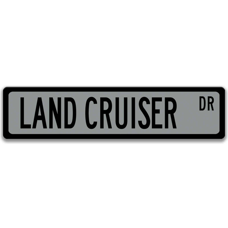 Toyota Land Cruiser Street Sign - Designs by Linda Nee