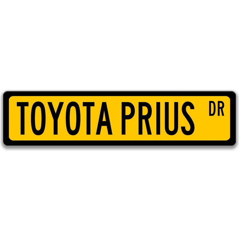 Toyota Prius Street Sign - Designs by Linda Nee