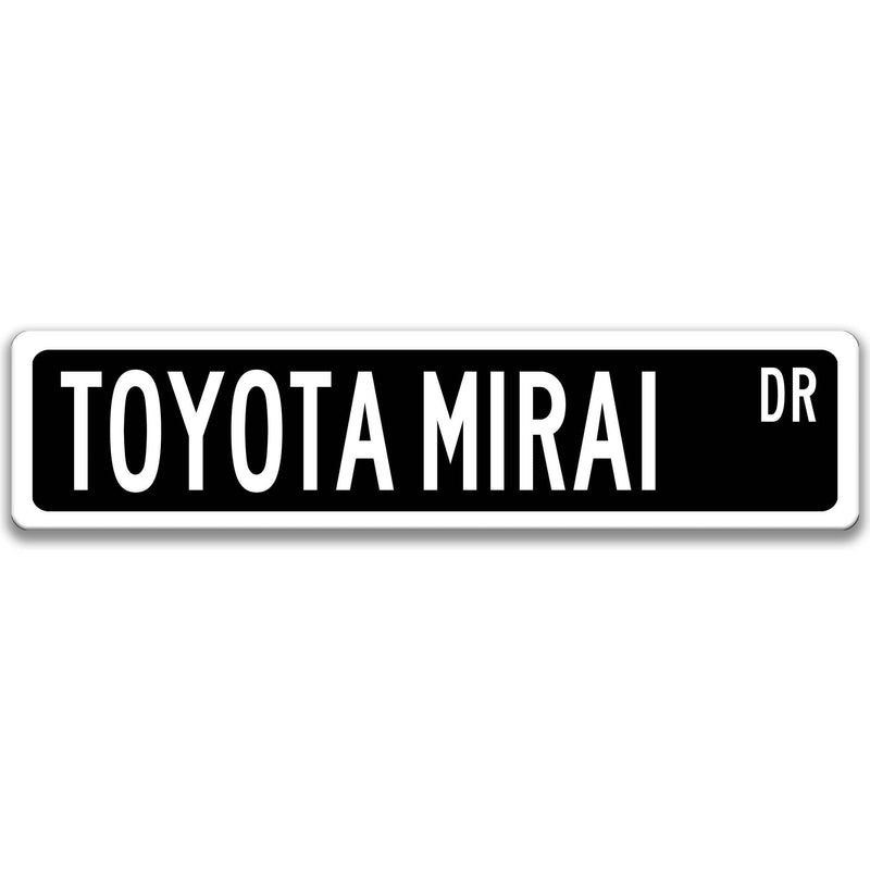 Toyota Mirai Street Sign - Designs by Linda Nee