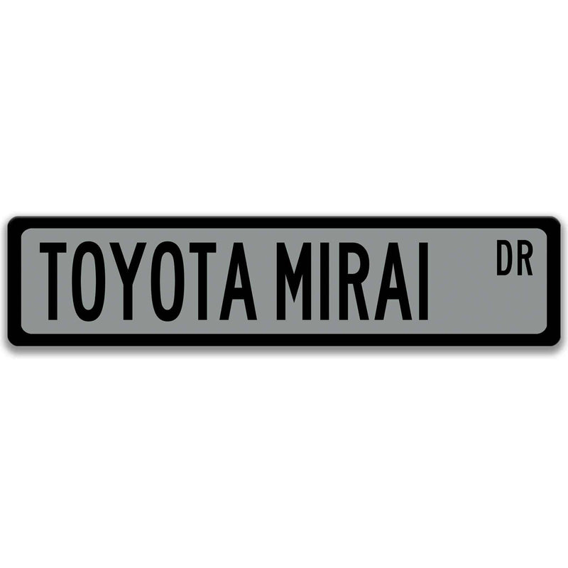 Toyota Mirai Street Sign - Designs by Linda Nee