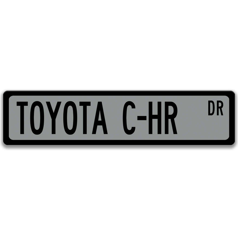 Toyota C-HR Street Sign - Designs by Linda Nee